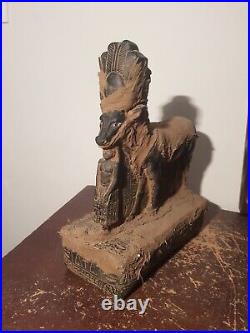 Rare Antique Ancient Egyptian Bug Statue God Hathor Cow beauty music dance2480BC