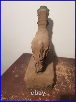 Rare Antique Ancient Egyptian Bug Statue God Hathor Cow beauty music dance2480BC