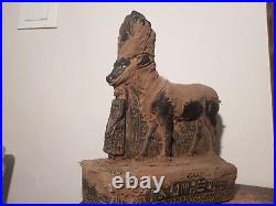 Rare Antique Ancient Egyptian Bug Statue God Hathor Cow beauty music dance2480BC