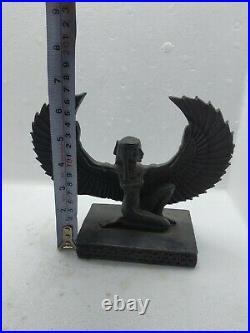 Rare Antique Ancient Egyptian Statue Beautiful Isis Goddess of the Moon bc