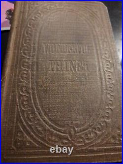 Rare Antique Book Wonderful Things Accurate Descriptions And Beautiful Vol I