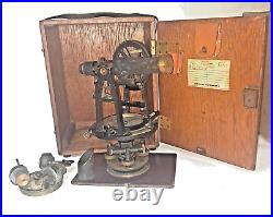 Rare Antique Keuffel & Esser Co. Transit Survey Instrument. Beautiful