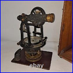 Rare Antique Keuffel & Esser Co. Transit Survey Instrument. Beautiful