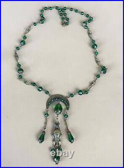Rare Antique Neiger Ornate Czech Necklace New Markdown, Price is Firm