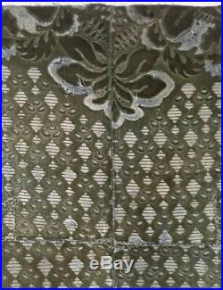 Rare Beautiful 18th C. French Silk Velvet Section of a Vest (2464)