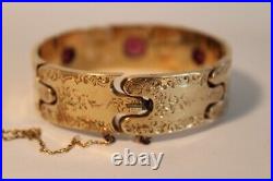 Rare & Beautiful Antique Victorian Gold Bracelet