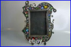 Rare Beautiful Antique / Vintage Sterling Silver Photo / Picture Frame