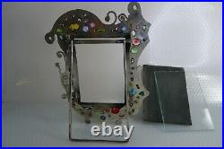 Rare Beautiful Antique / Vintage Sterling Silver Photo / Picture Frame