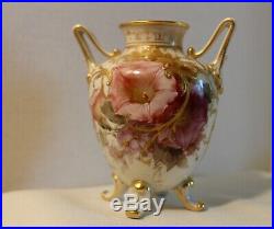 Rare & Beautiful Kpm Flower Vase 19th Century