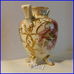 Rare & Beautiful Kpm Flower Vase 19th Century