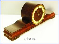 Rare Beautiful Later Art Deco Junghans Chiming Mantel Clock