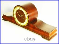 Rare Beautiful Later Art Deco Junghans Chiming Mantel Clock