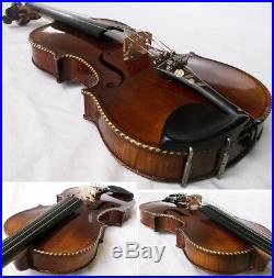 Rare Beautiful Old German Master Violin 1947 Video Antique 190