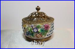 Rare & Beautiful Royal Vienna Cabinet Potspourri Vase