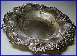 Rare Gorham Melrose Sterling Silver Chased #818 Centerpiece Bowl Beautiful