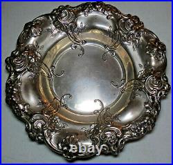 Rare Gorham Melrose Sterling Silver Chased #818 Centerpiece Bowl Beautiful