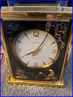Rare Jaeger Lecoultre Chinoiserie Atmos Clock Full Set Beautiful