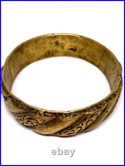 Rare Old Berber Bronze Bracelet Beautiful Authentic Antique