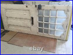 Rare and Beautiful Victorian 16 Window Large front door -Reclaimed and Superb