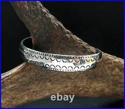 Rare beautiful ancient decorated Viking billon (silver alloy) bracelet