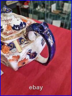 Sampson Hancock (& Sons) Multicoloured Beautiful RARE/Antique DOROTHY Teapot