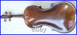 Superb rare 4/4 Antique LIONHEAD violin beautiful tone cased bow rosin in VGC