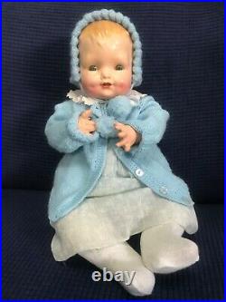 VIntage 1927 J Kallus Extremely RARE Baby Blossom 21 Composition Doll Beautiful