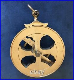 Very Beautiful antique and rare Portuguese astrolabe made of brass