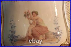 Very Rare & Beautiful Pair Of Sevres Jardinieres 19th Century