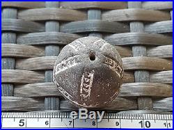 Very rare heavy huge Saxon bead/pendant unique beautiful ancient artifact L44d