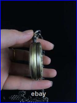 Vintage Orginal Rare Beauty Pocket Watch Handmade ancient Pure Copper Mechanical