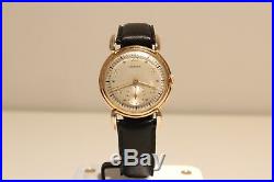 Vintage Ww2 Era Rare Beautiful Swiss Gold Plated Men's Mechanical Watch Orfina