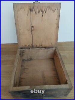 WW2 German nazy commander wooden box, BEAUTIFUL VERY RARE HOT